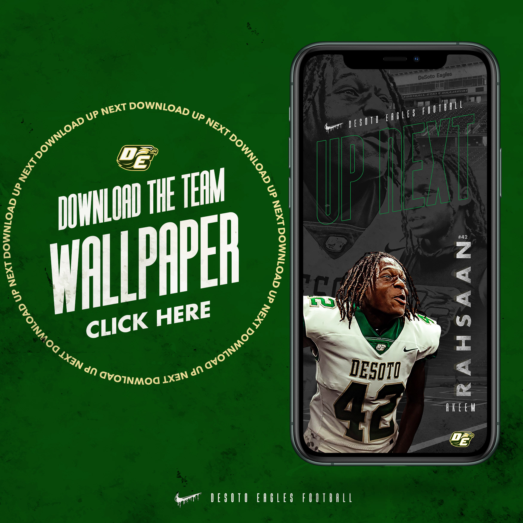 Desoto Eagles Football | Wallpaper Campaign
