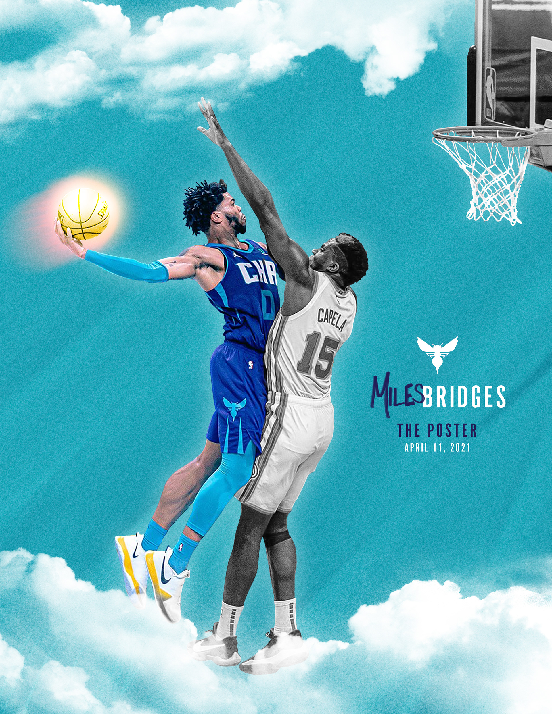 Charlotte Hornets: Miles Bridges | The Poster