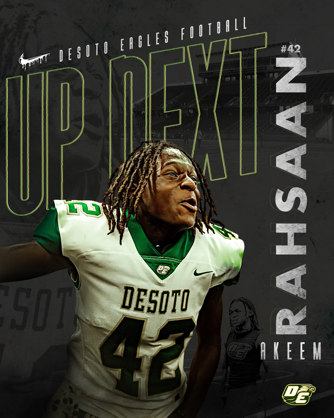 Desoto Eagles Football | Akeem Rahsaan