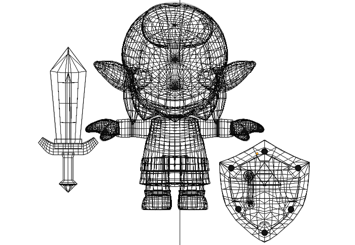 Wire Mesh Front View