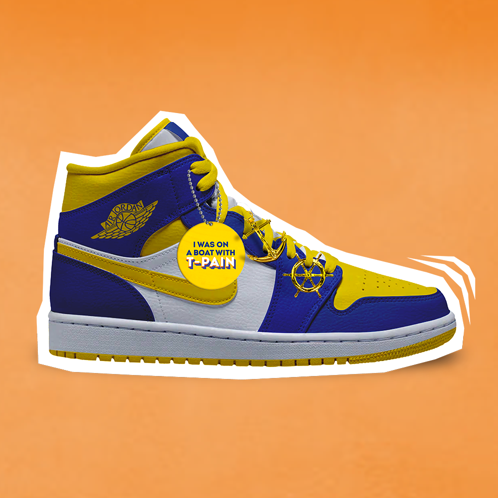 Grand Prize Item: Custom Lipton Air Jordan 1's