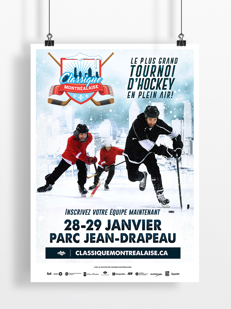 Create the poster and logo of the event