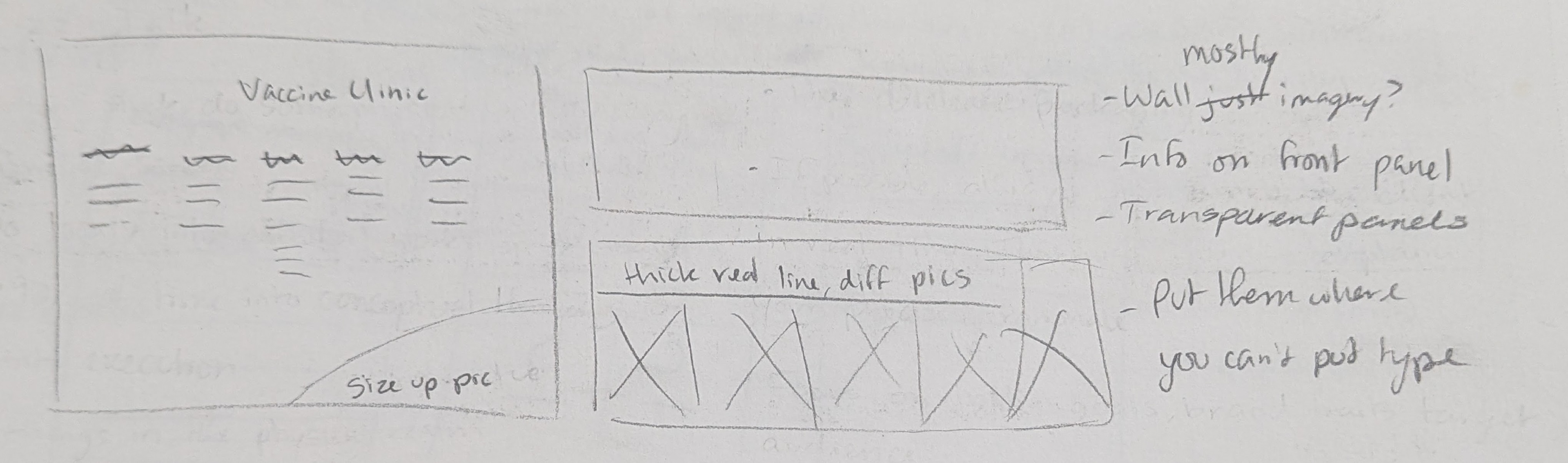 Vaccine Clinic Sketches