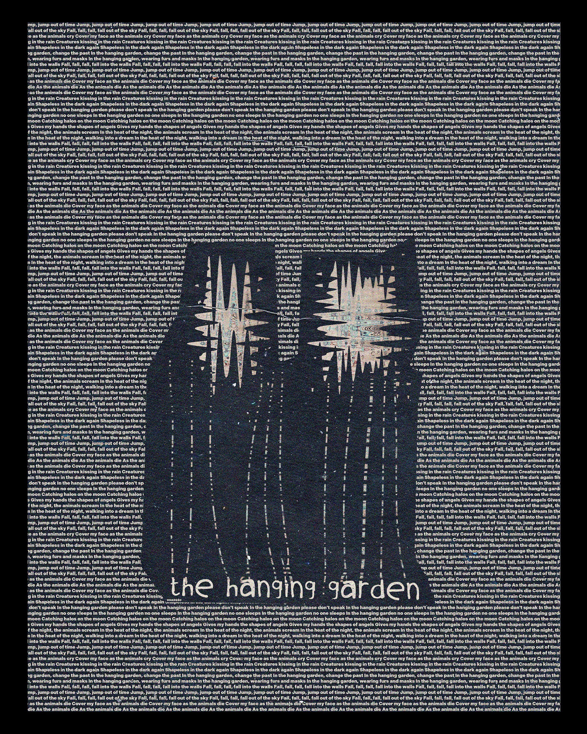 "The Hanging Garden" (blue)