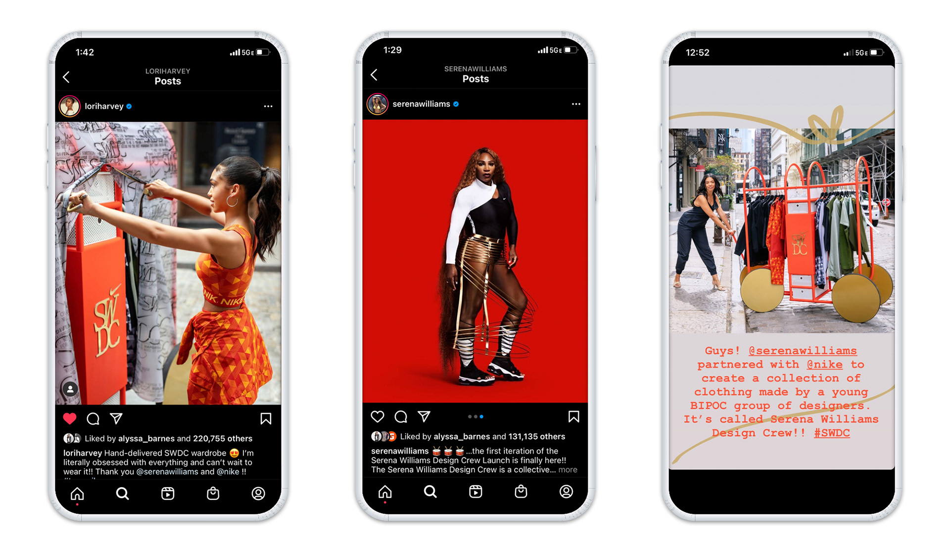 seeding kit, influencer seeding, influencer marketing, SWDC, serena williams, serena williams seeding kit, NYC, nike, tennis, influencer marketing, seeding, apparel launch