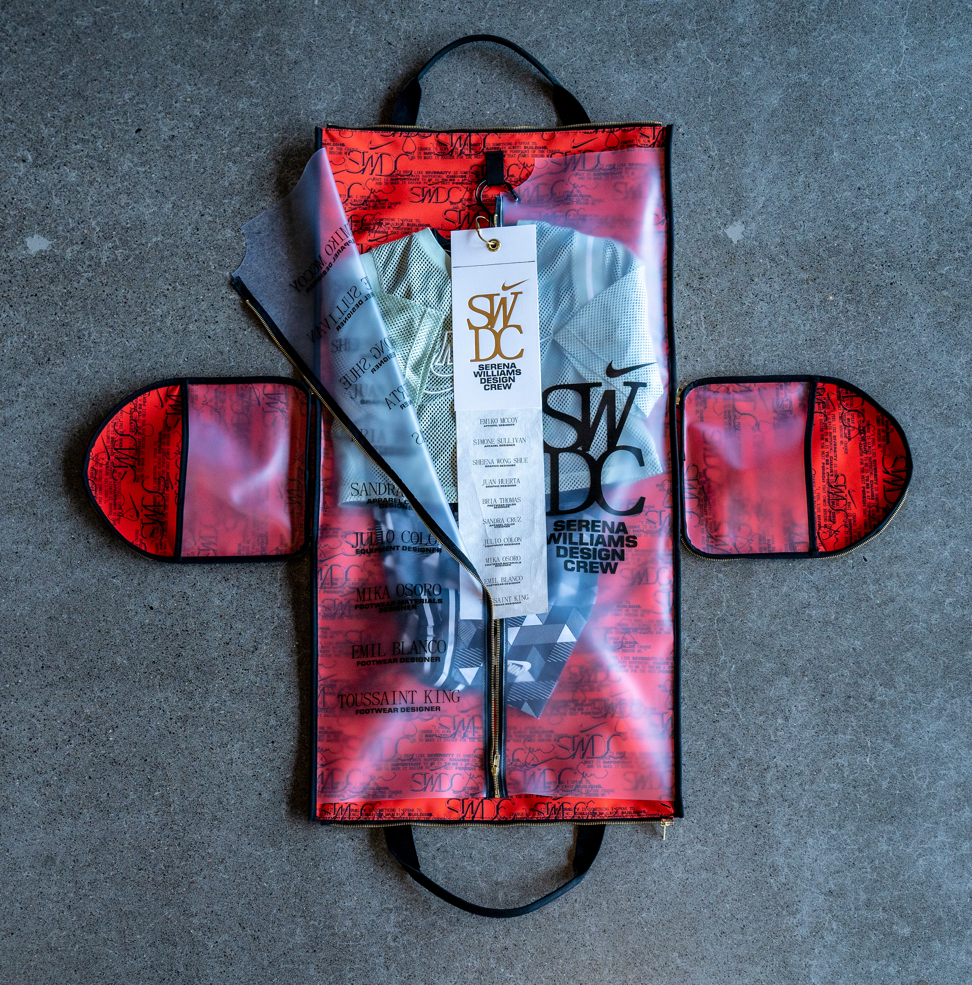 seeding kit, influencer seeding, influencer marketing, SWDC, serena williams, serena williams seeding kit, NYC, nike, tennis, influencer marketing, seeding, apparel launch