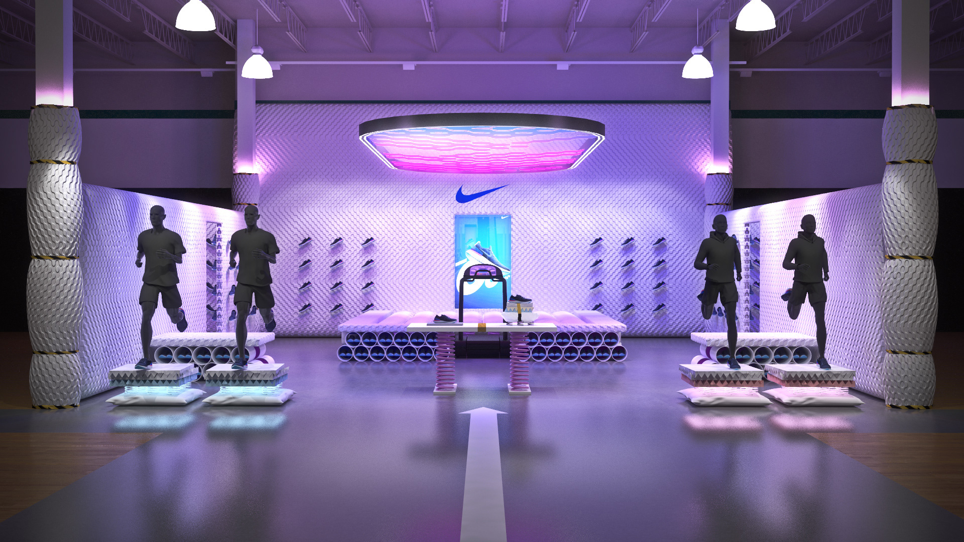 Nike DSG Store, Retail Design