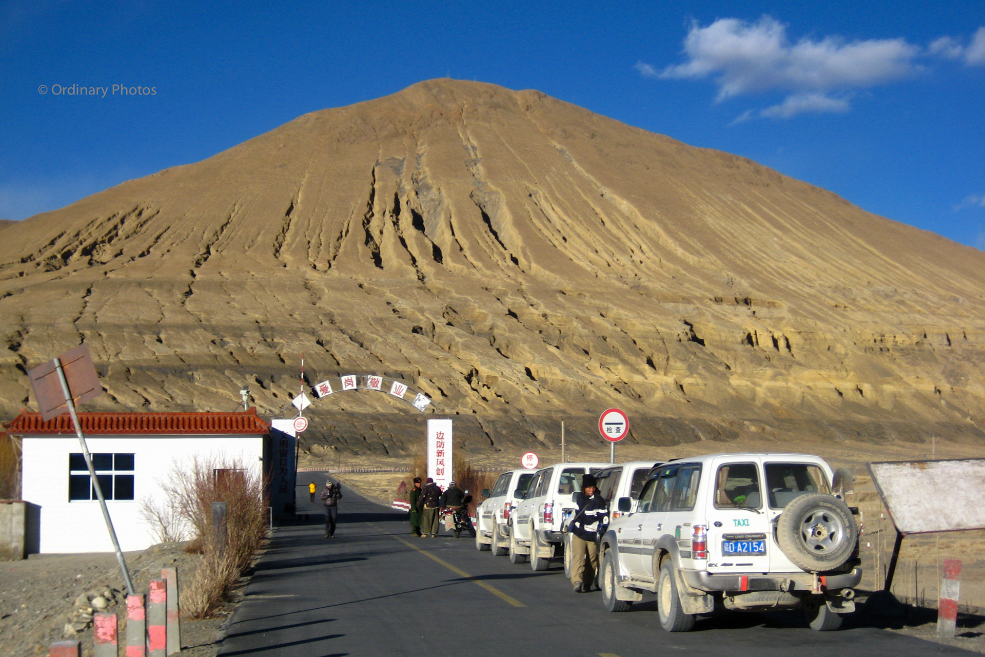 A checkpoint in Tibet
