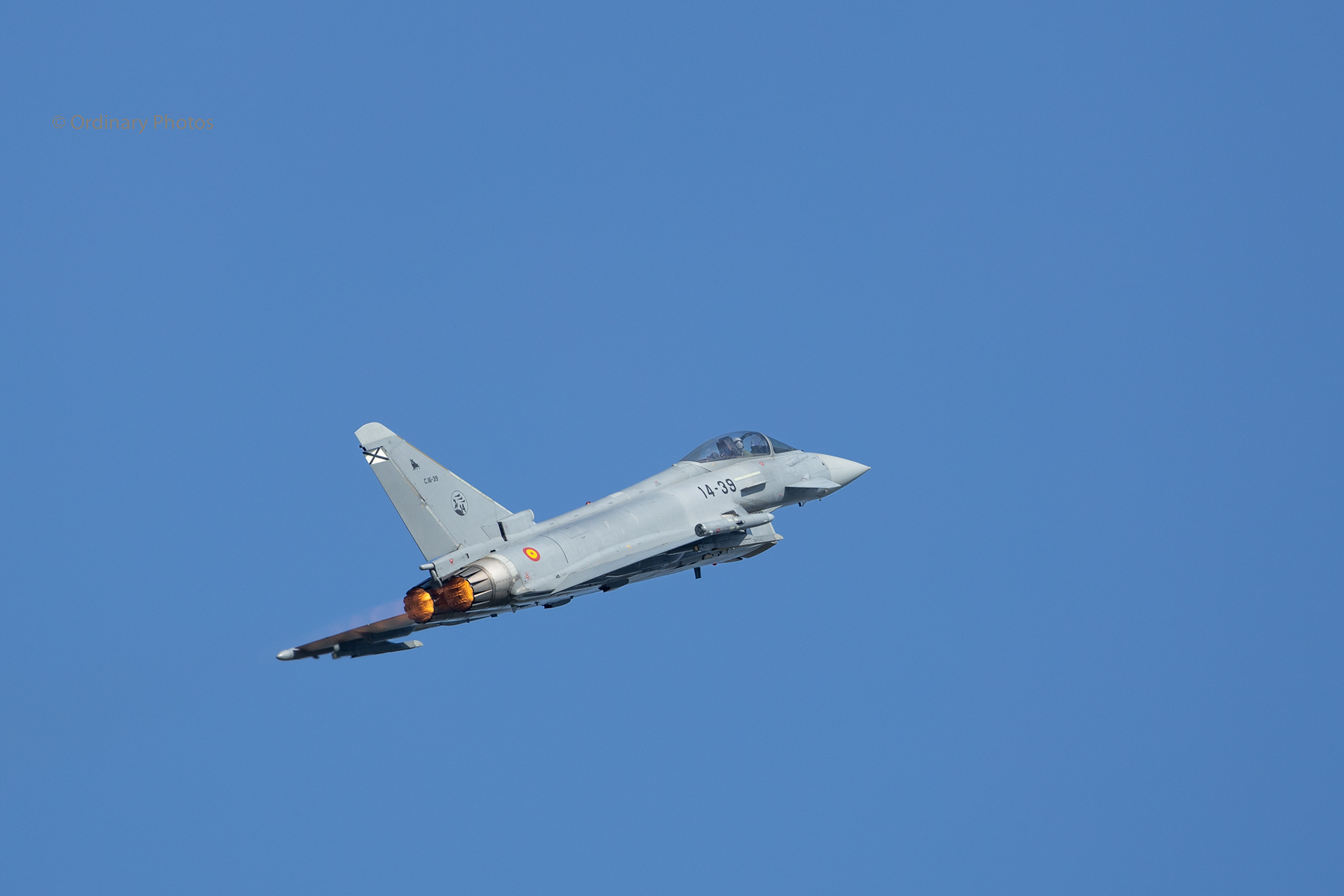 Eurofighter Typhoon of the Spanish Air Force at the Belgian Air Force Days 2023