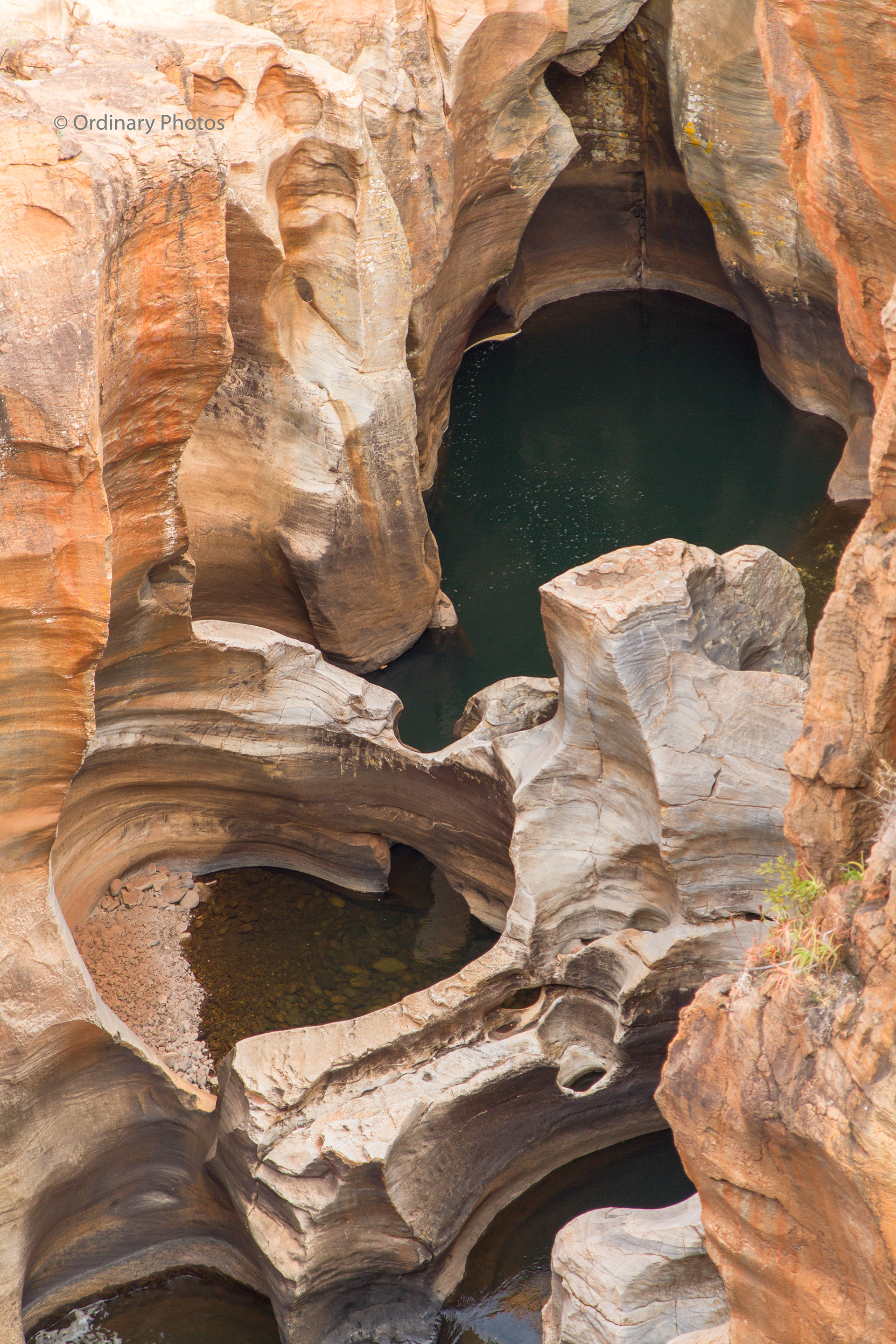 Bourke's Luck Potholes in South Africa