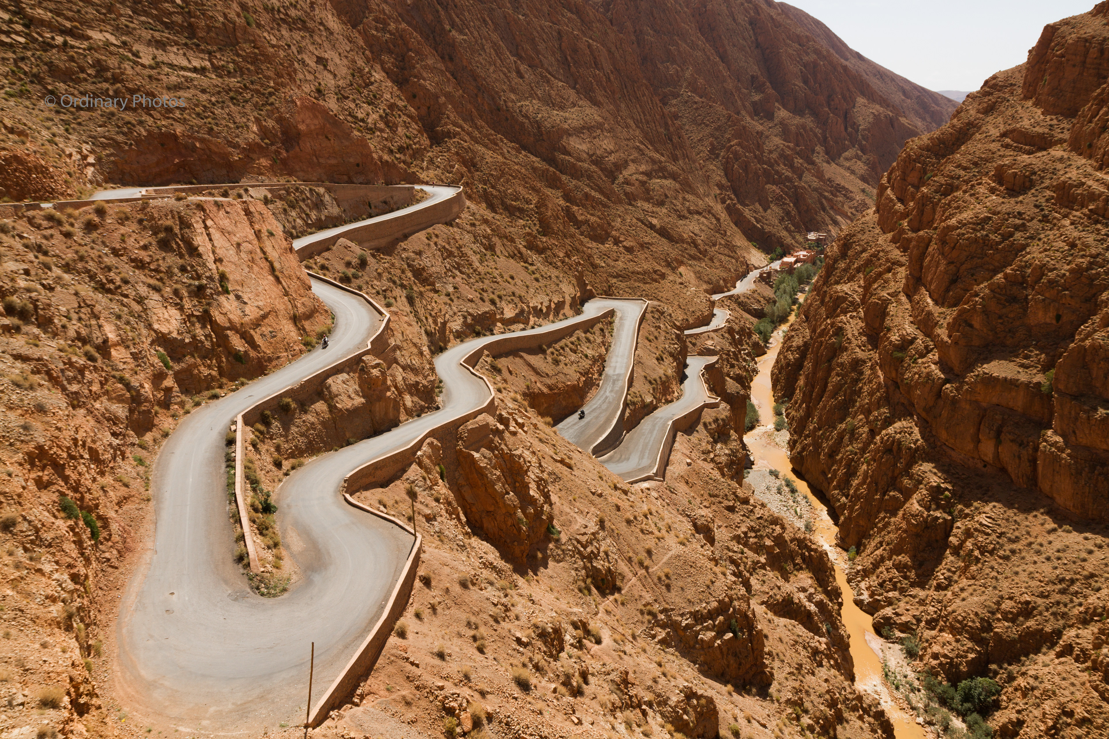 The Dadès Gorge in the Atlas Mountains of Morocco