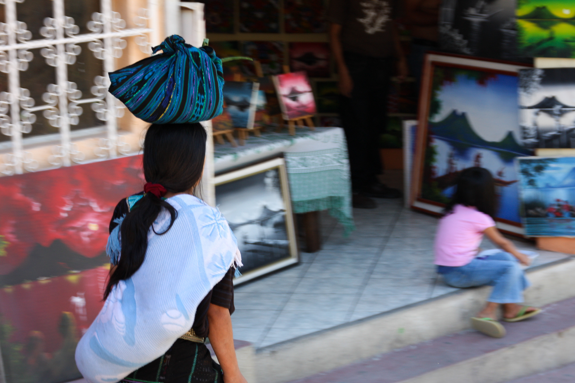 The streets of Antigua, Guatemala