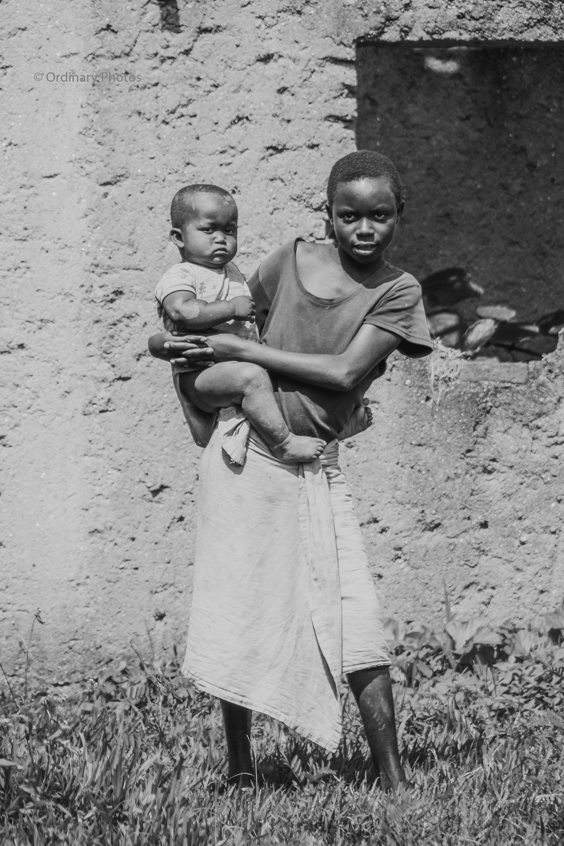 A woman and child in Gisenyi, Rwanda