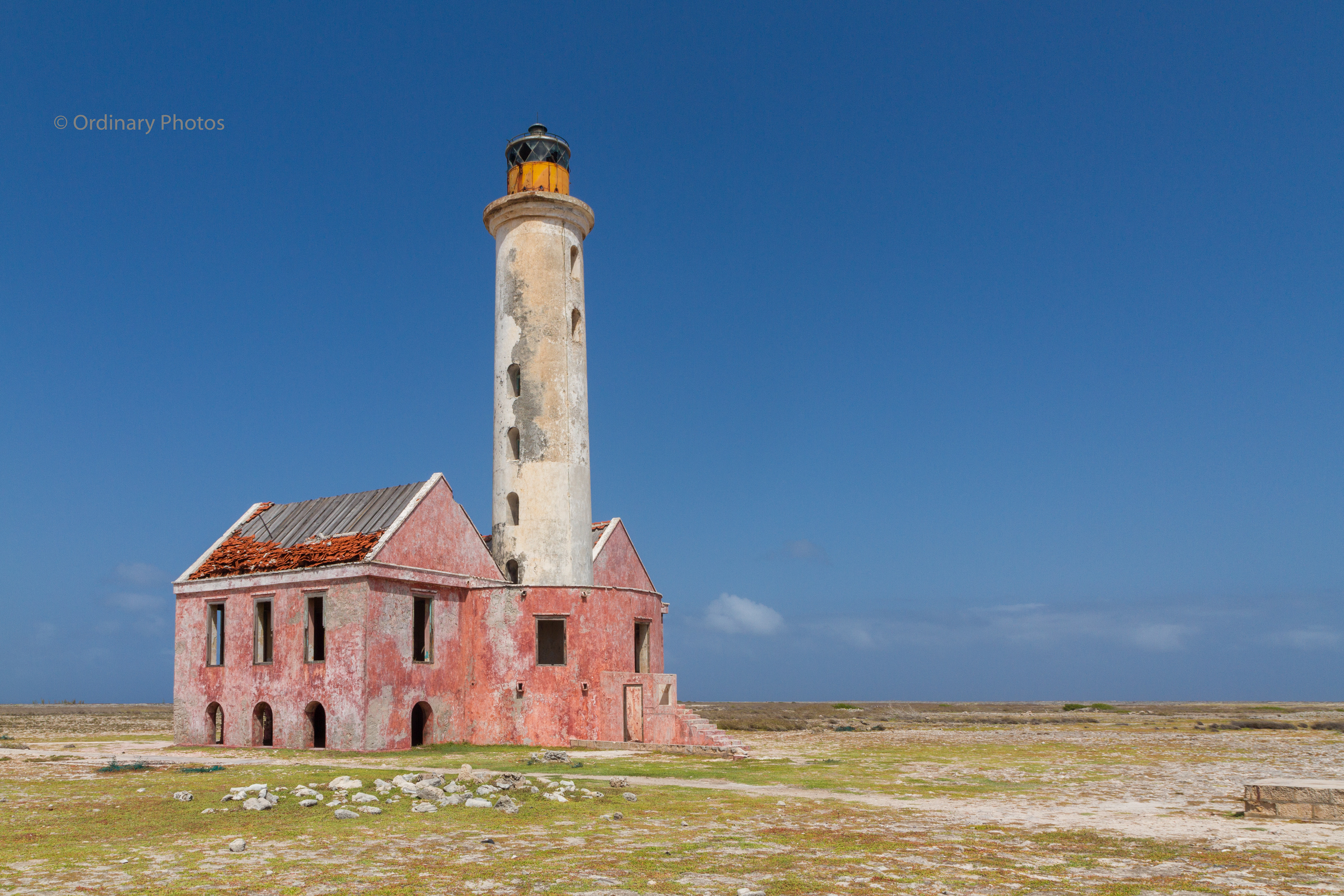 The lighthouse on Klein Curaçao