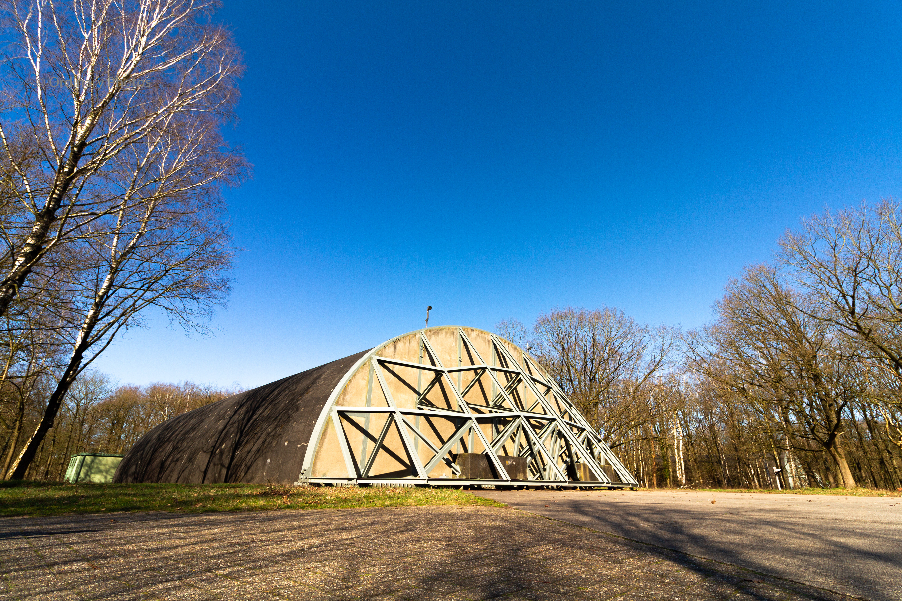 A former shelter at Park Vliegbasis Soesterberg