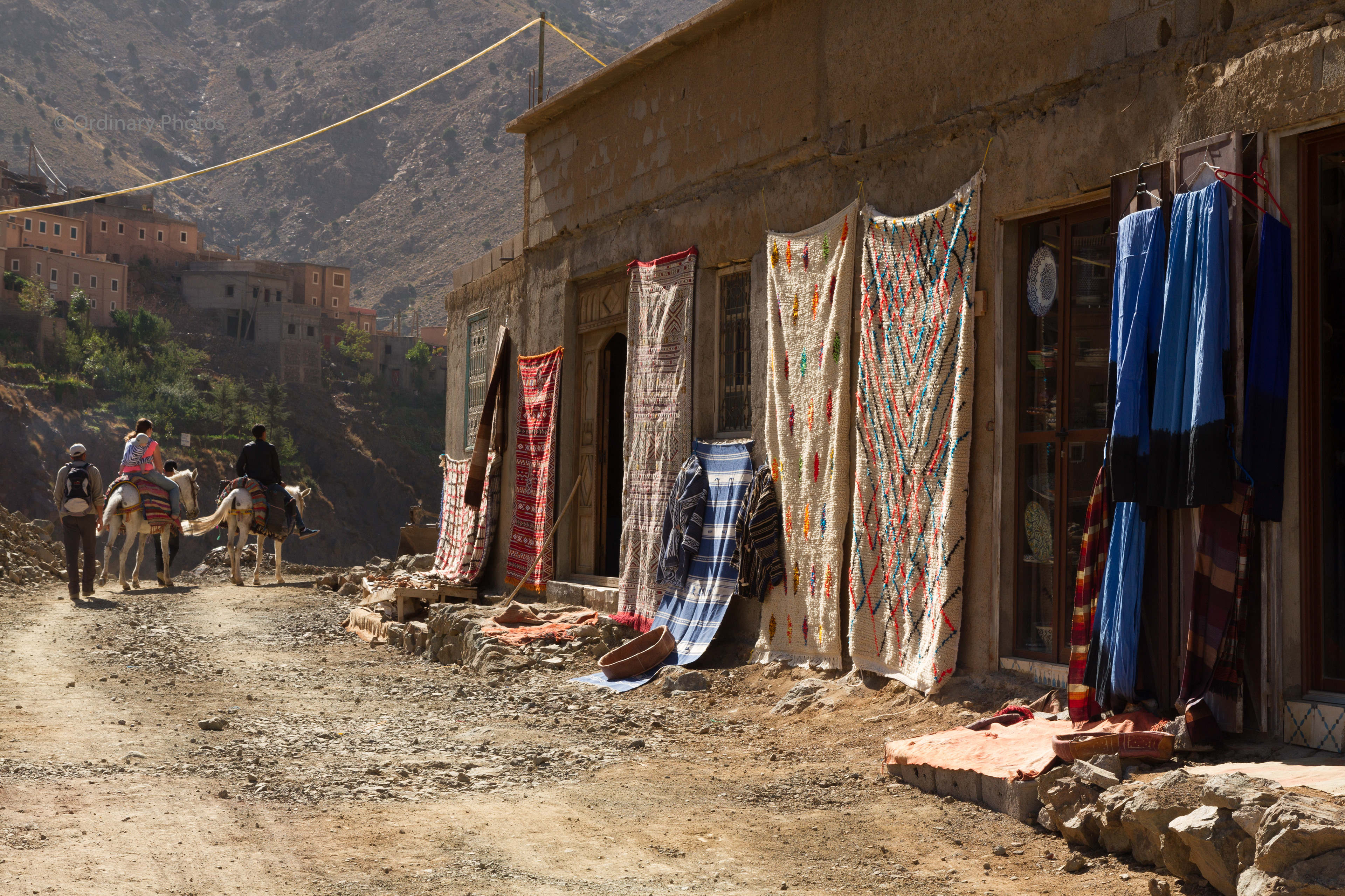 Imlil, in the middle of the Atlas Mountains