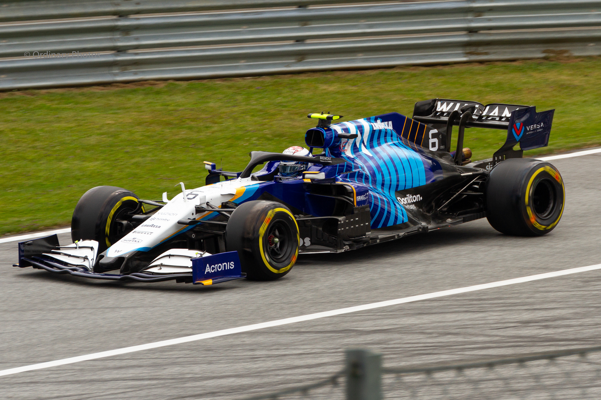 Nicholas Latifi in the Williams FW43B during the F1 Grand Prix of Austria in 2021