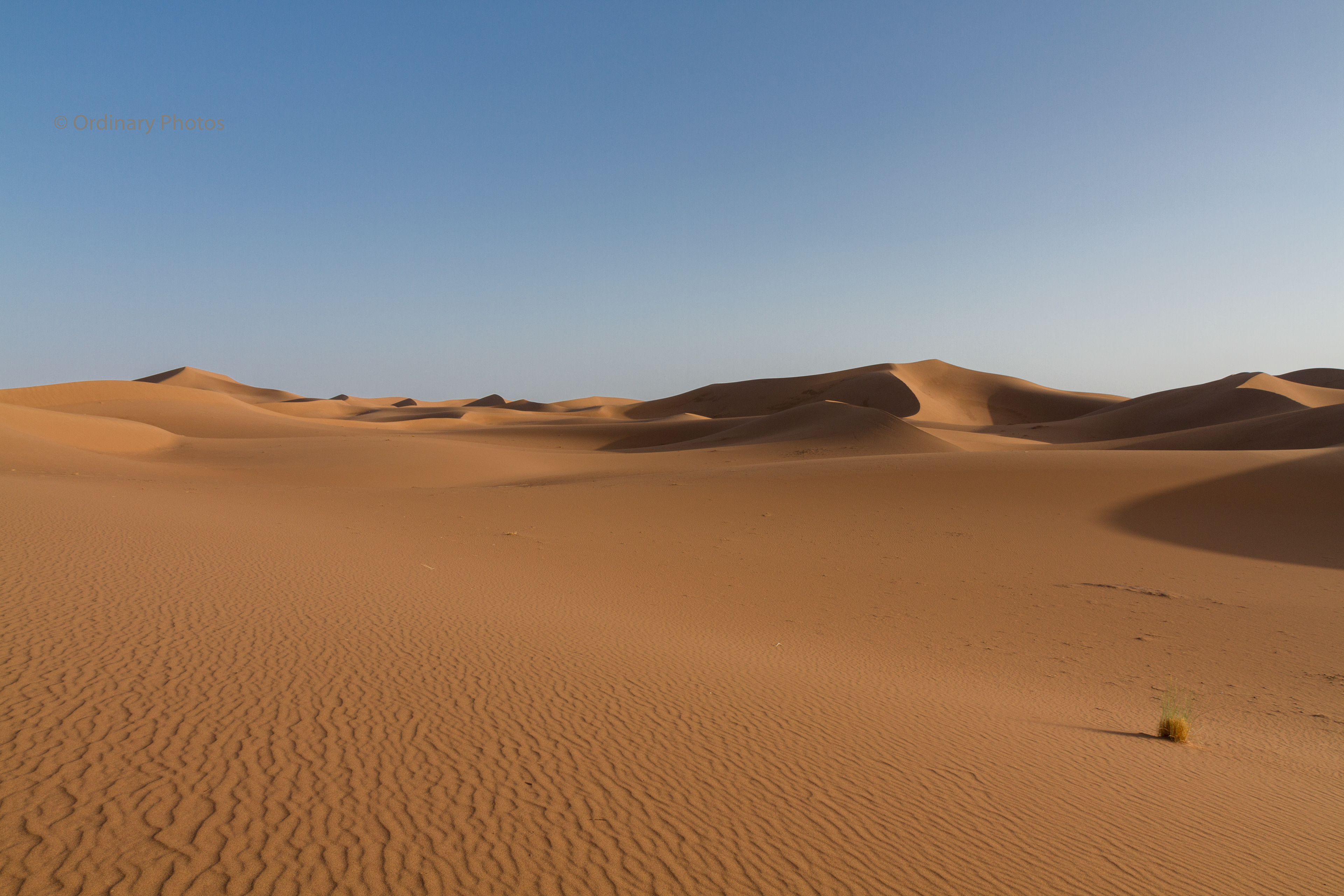 Erg Chegaga in the Sahara