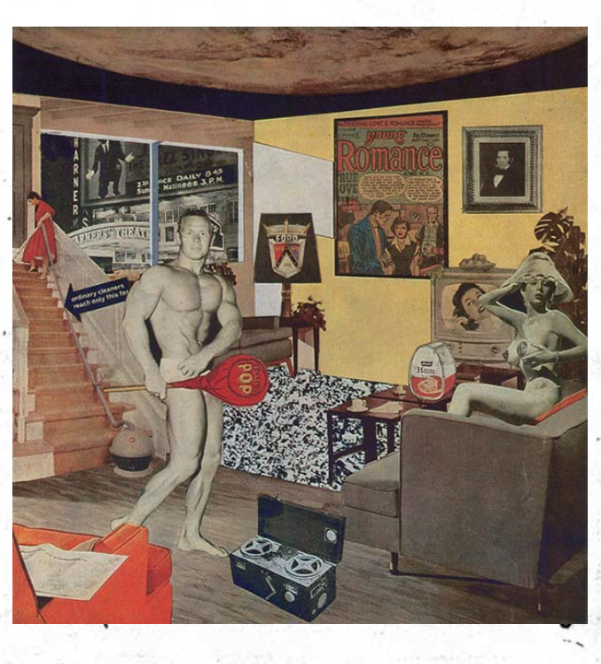 Richard Hamilton collage from 1956
