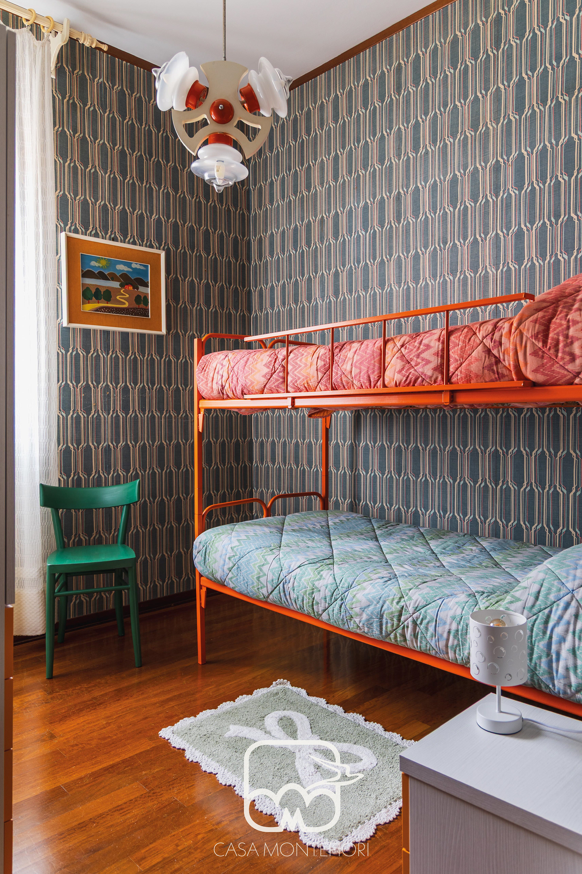 Camera con letti a castello