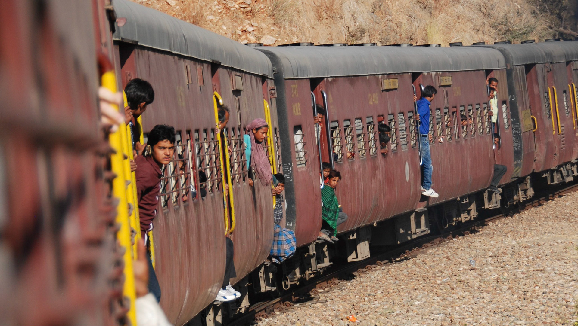 Toy Train Through the Aravali Hills