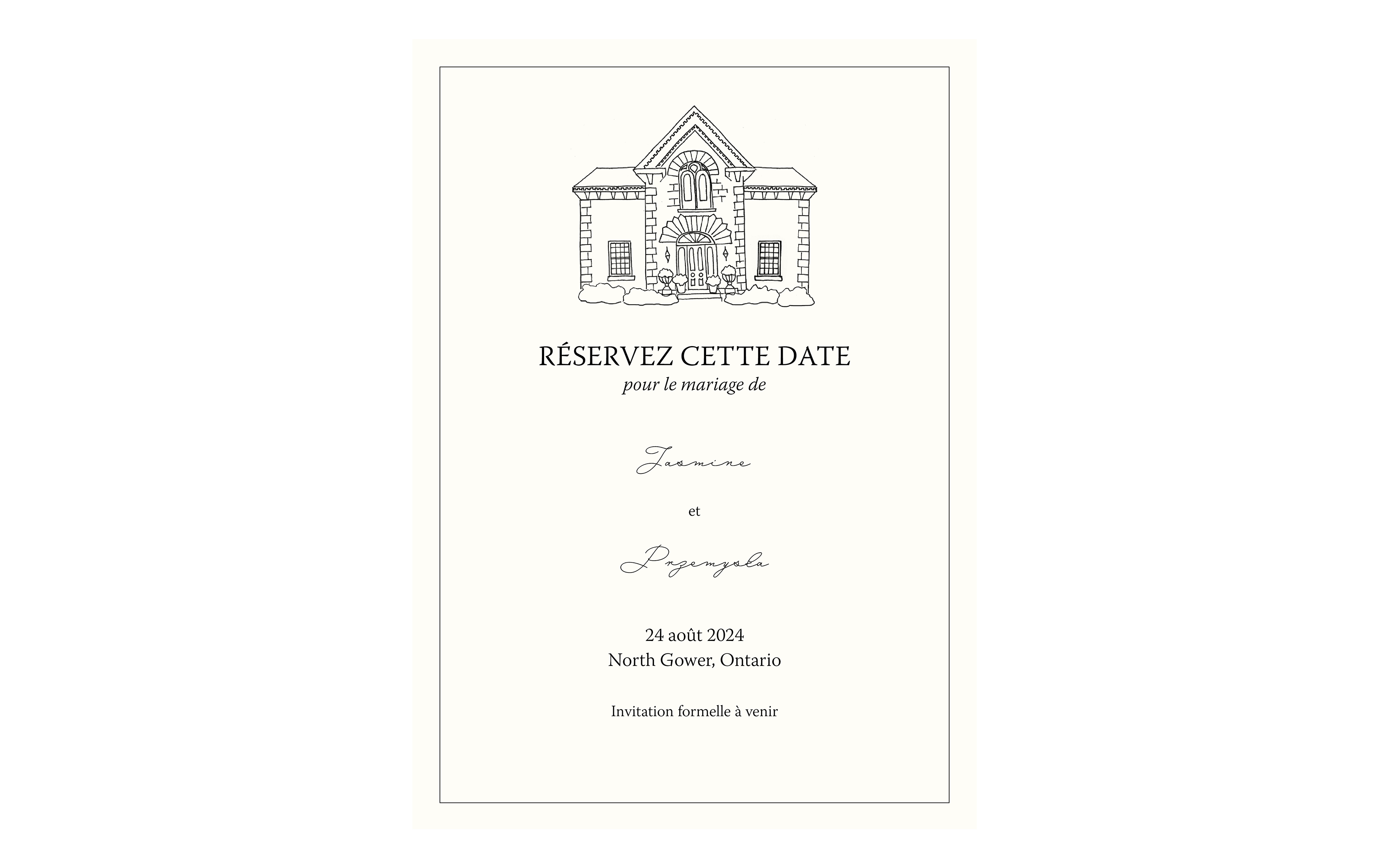 Un flyer de mariage, designé et imprimé — parfaitement en harmonie ave... |  TikTok, image size:3840x2400