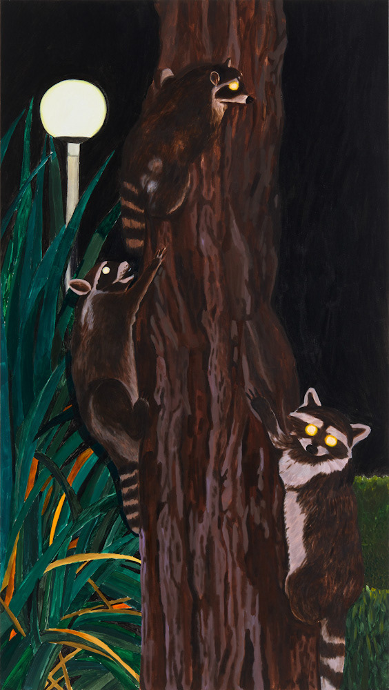 인류는 멸망할 것인가요?, Will The Haman Race Perish?, 2019, gouache on cotton, 153.2ｘ86.4 ㎝