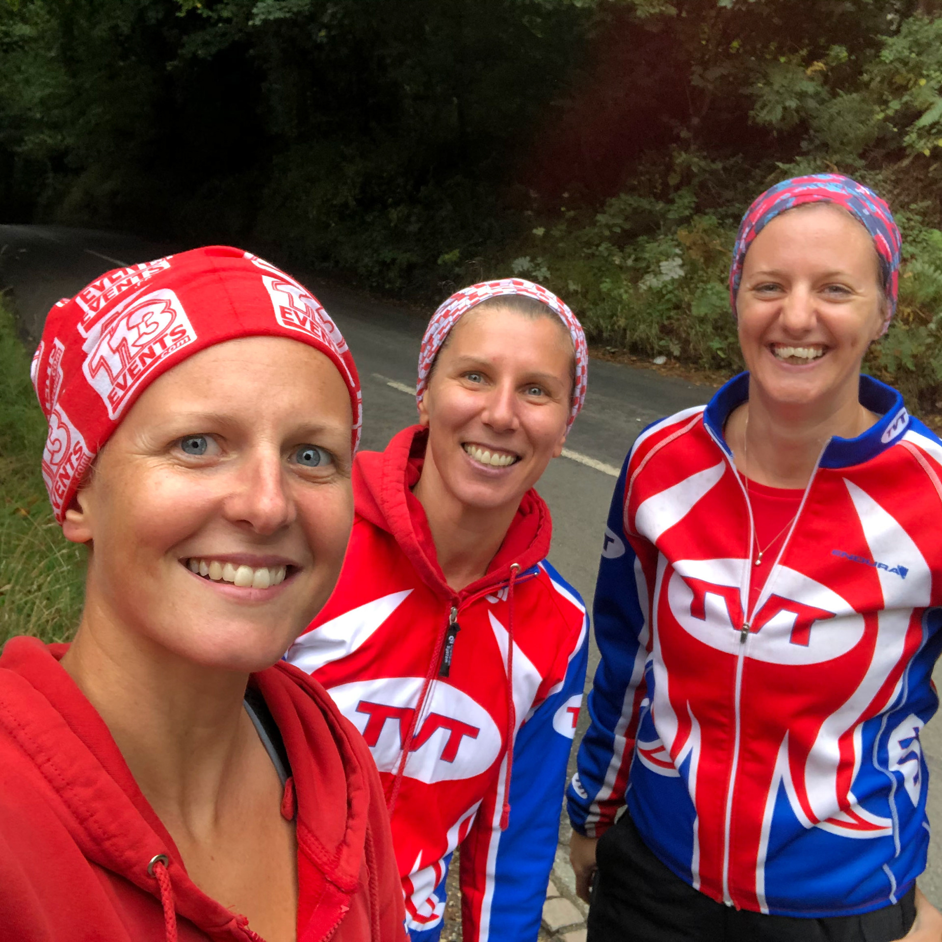 Thames Valley Triathletes really got behind Matt