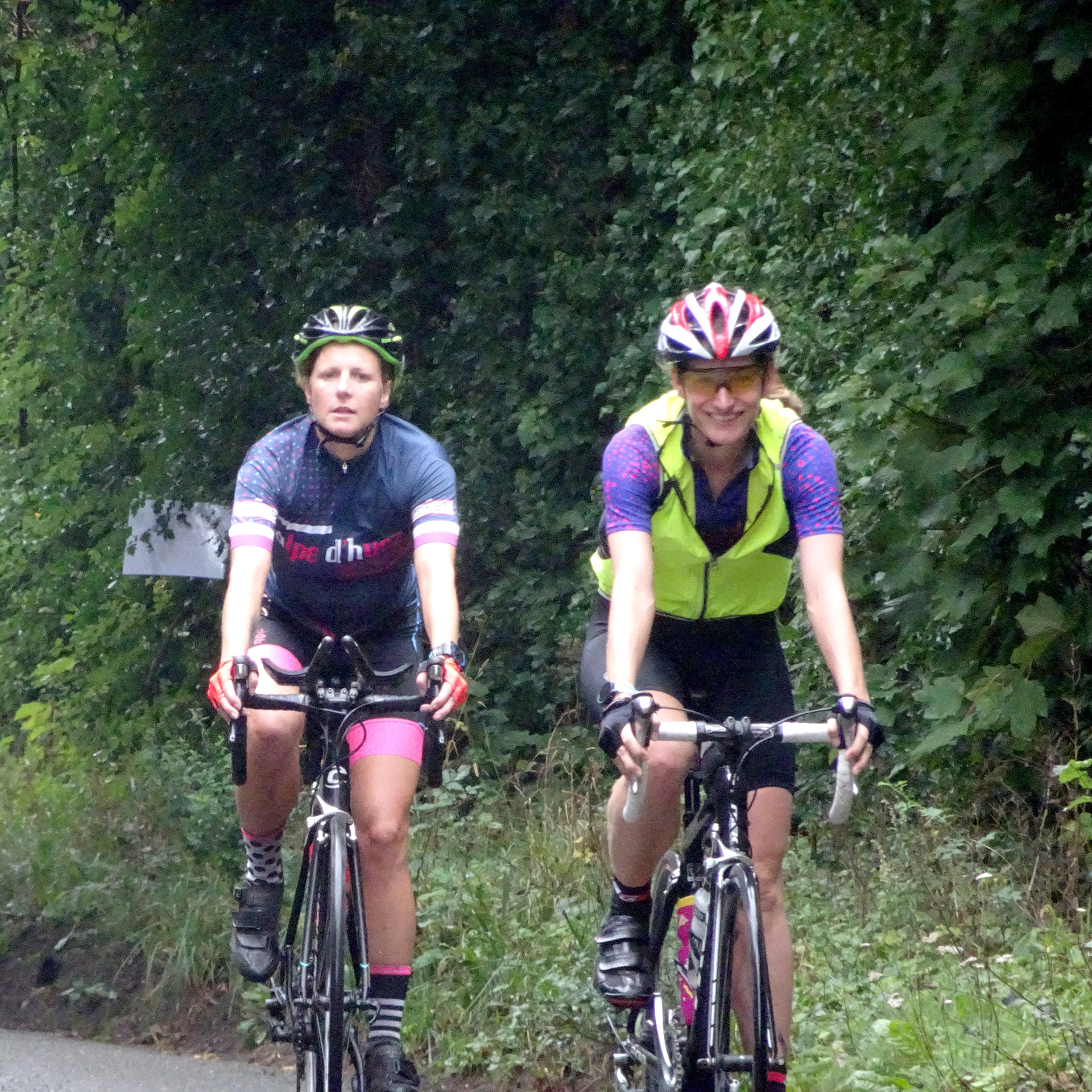 Lots of people joined Matt for a few laps on the bike