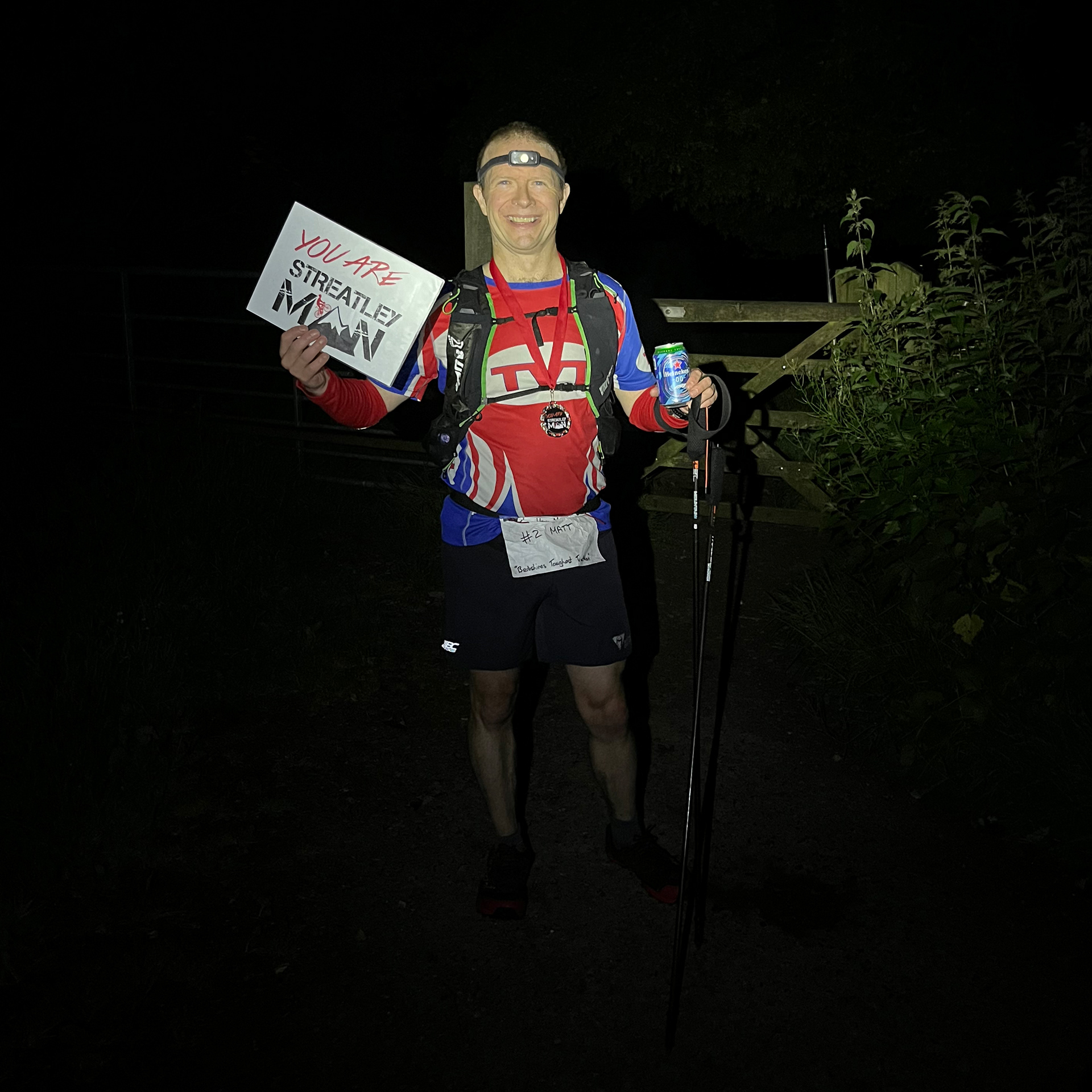 Mat finished first!