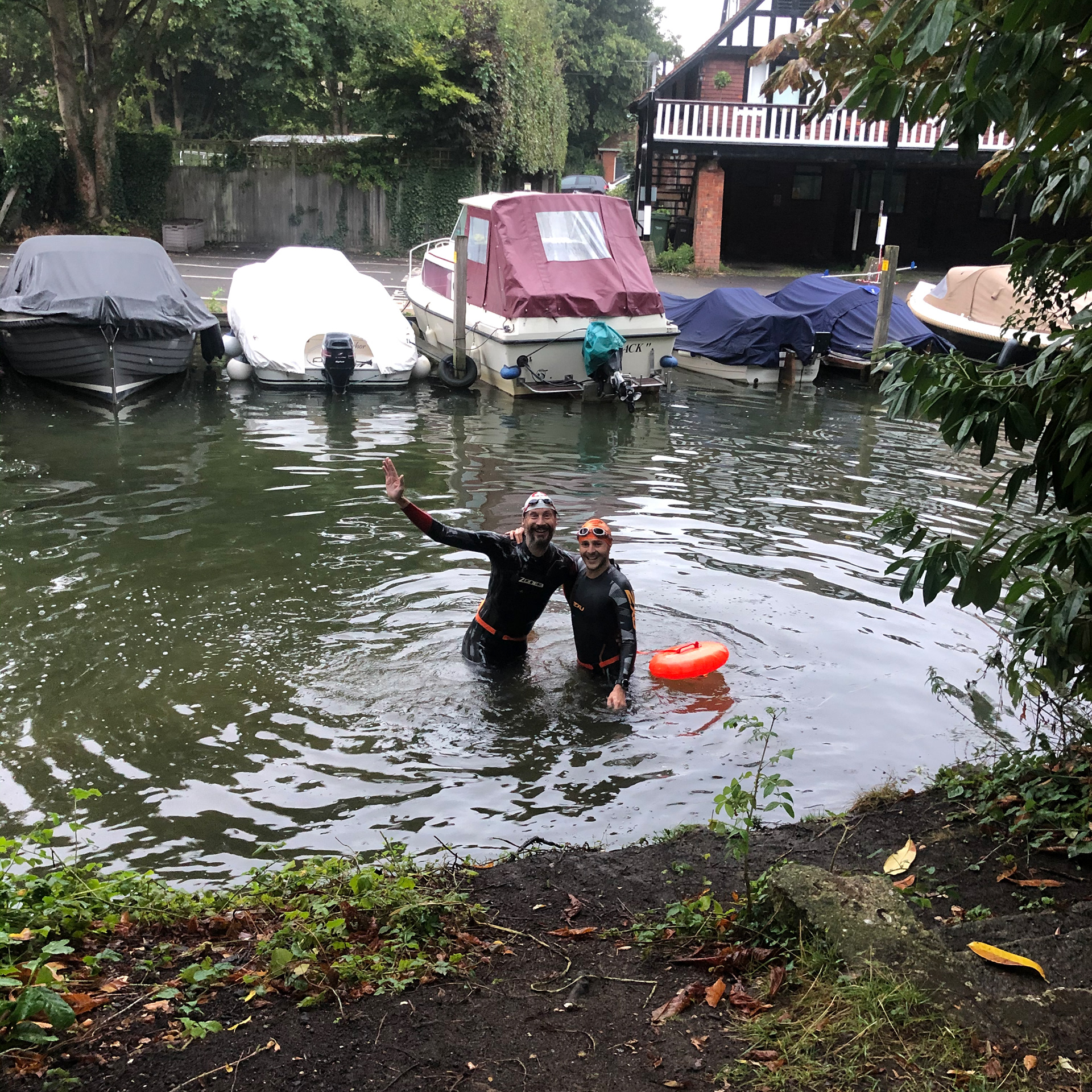 Swim finish