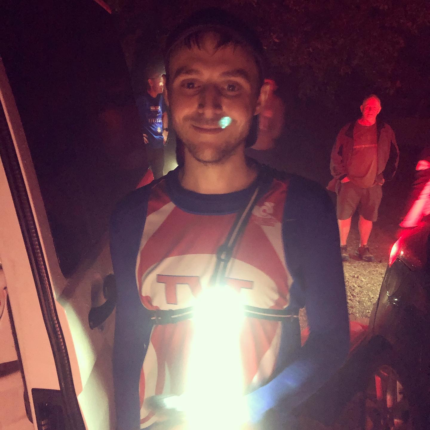 The run continued into the night