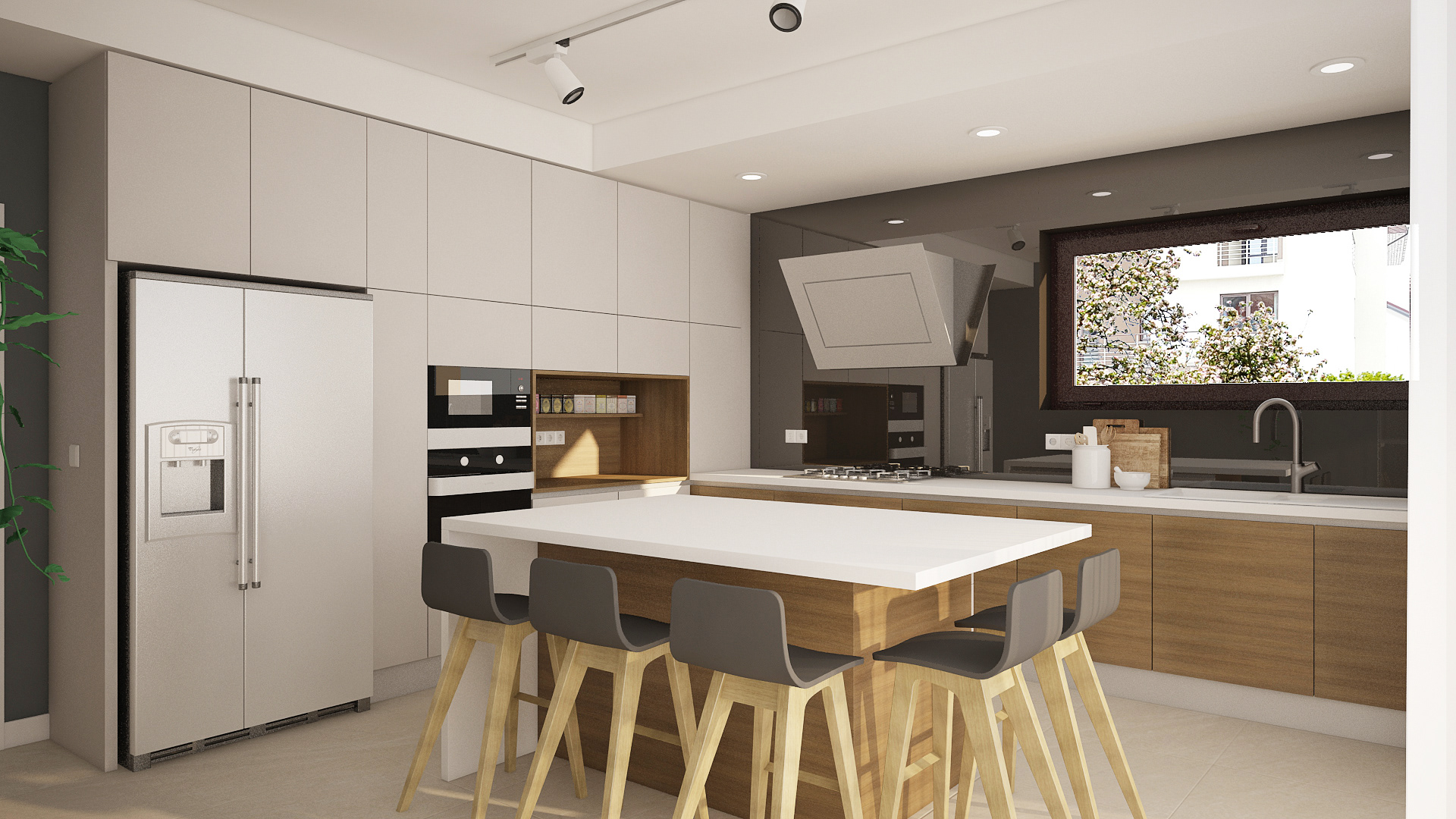 design interior bucatarie
