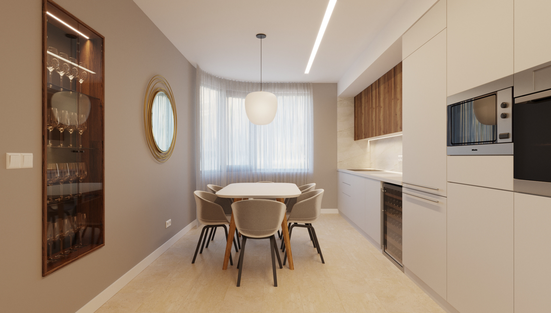 design interior bucatarie