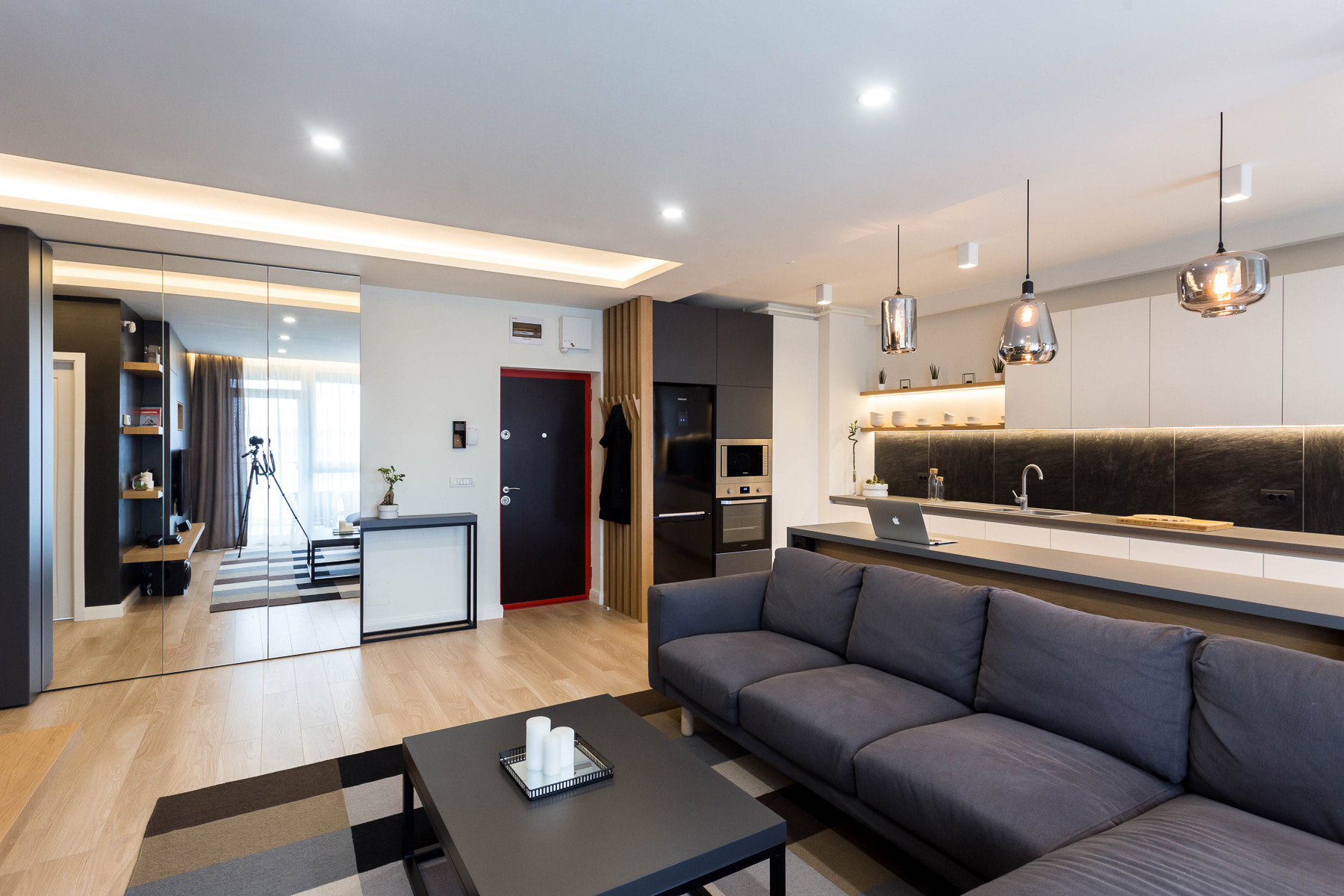 design interior apartament open-space