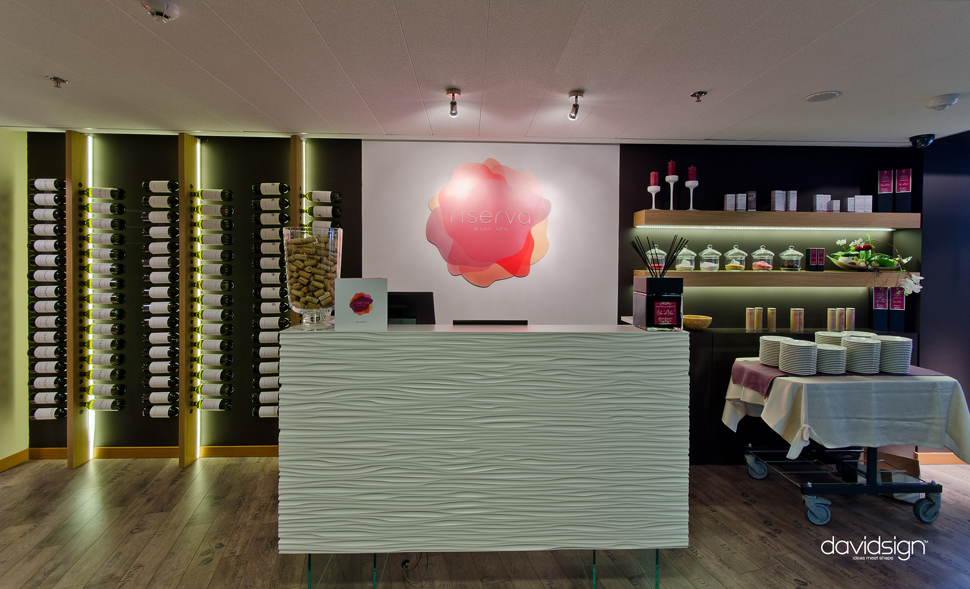 Design interior Riserva Wine Spa Oradea