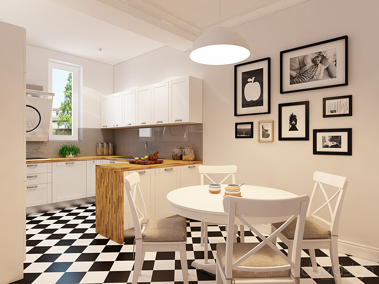 design loc de luat masa