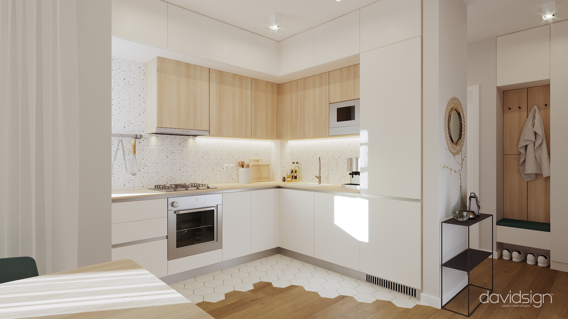 design interior bucatarie