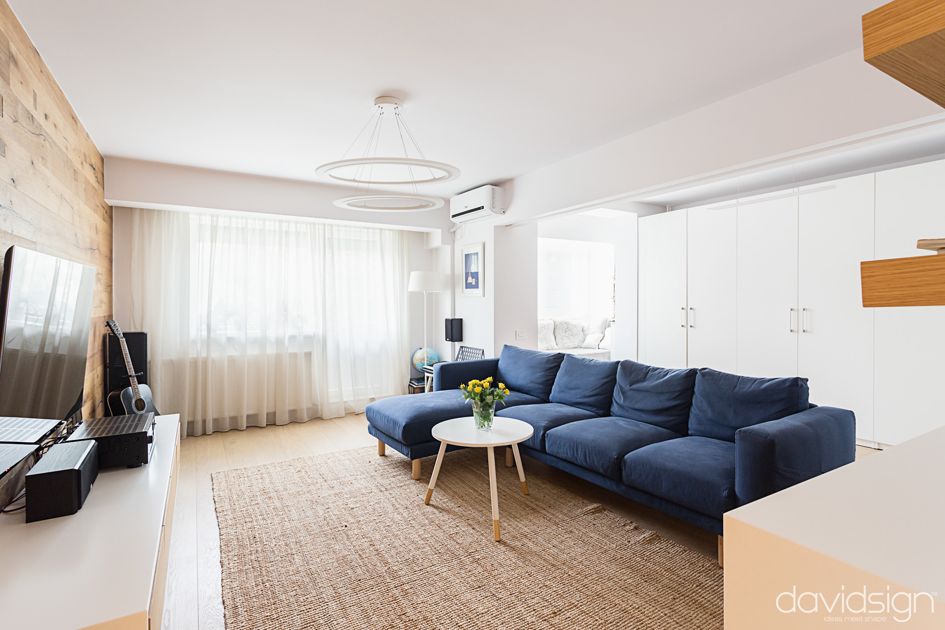 design perete de lemn