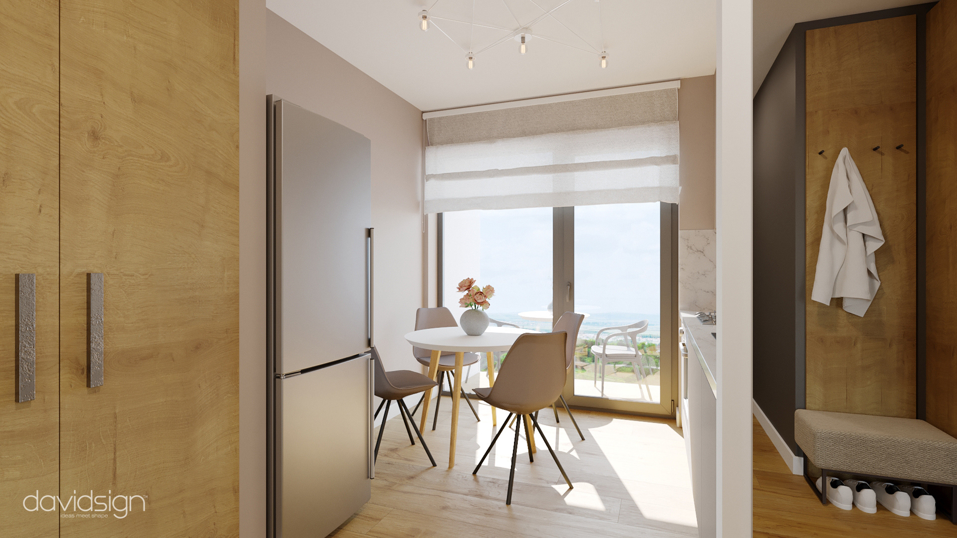 design interior bucatarie