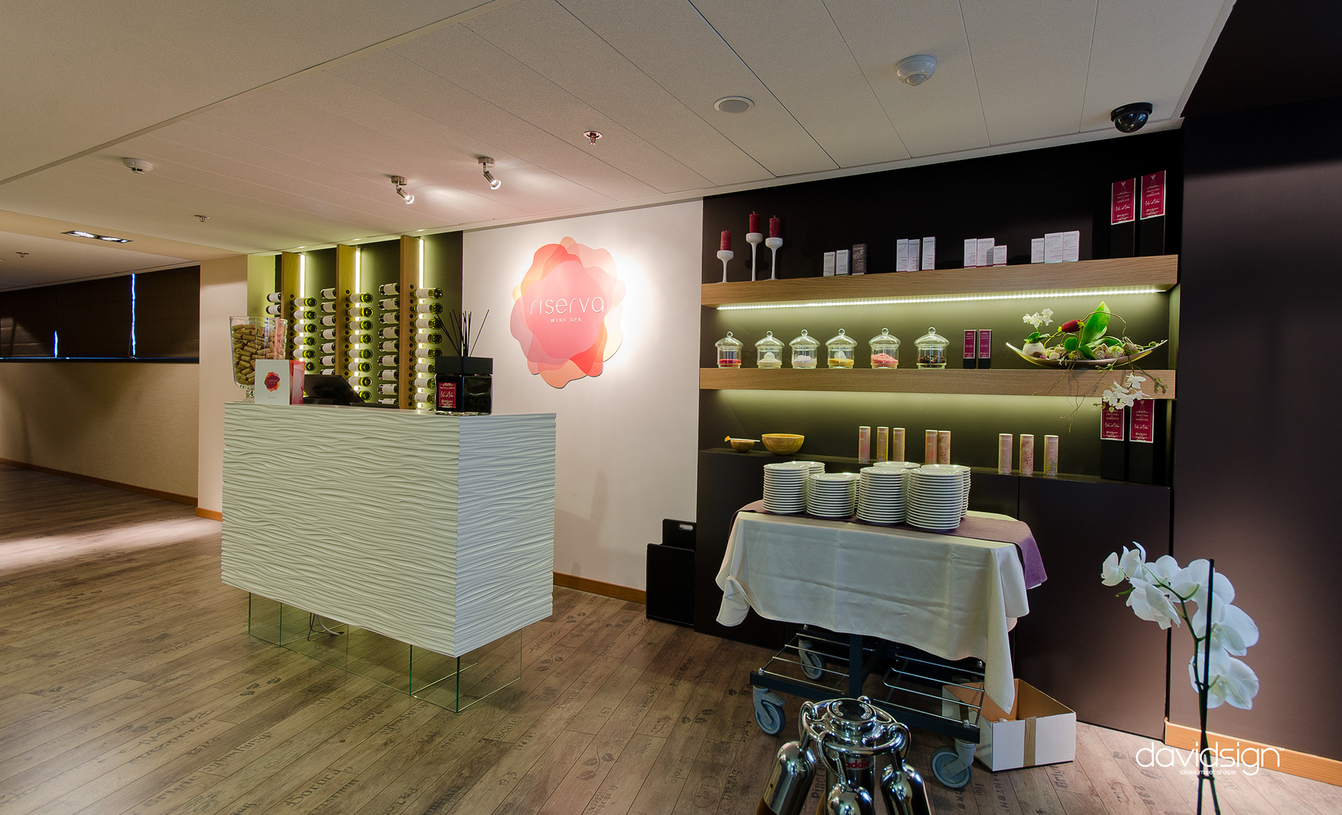 Design interior Riserva Wine Spa Oradea