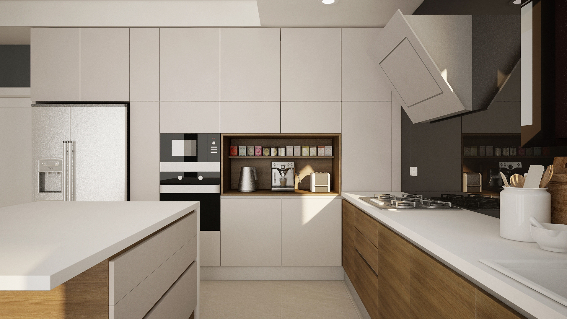 design interior bucatarie