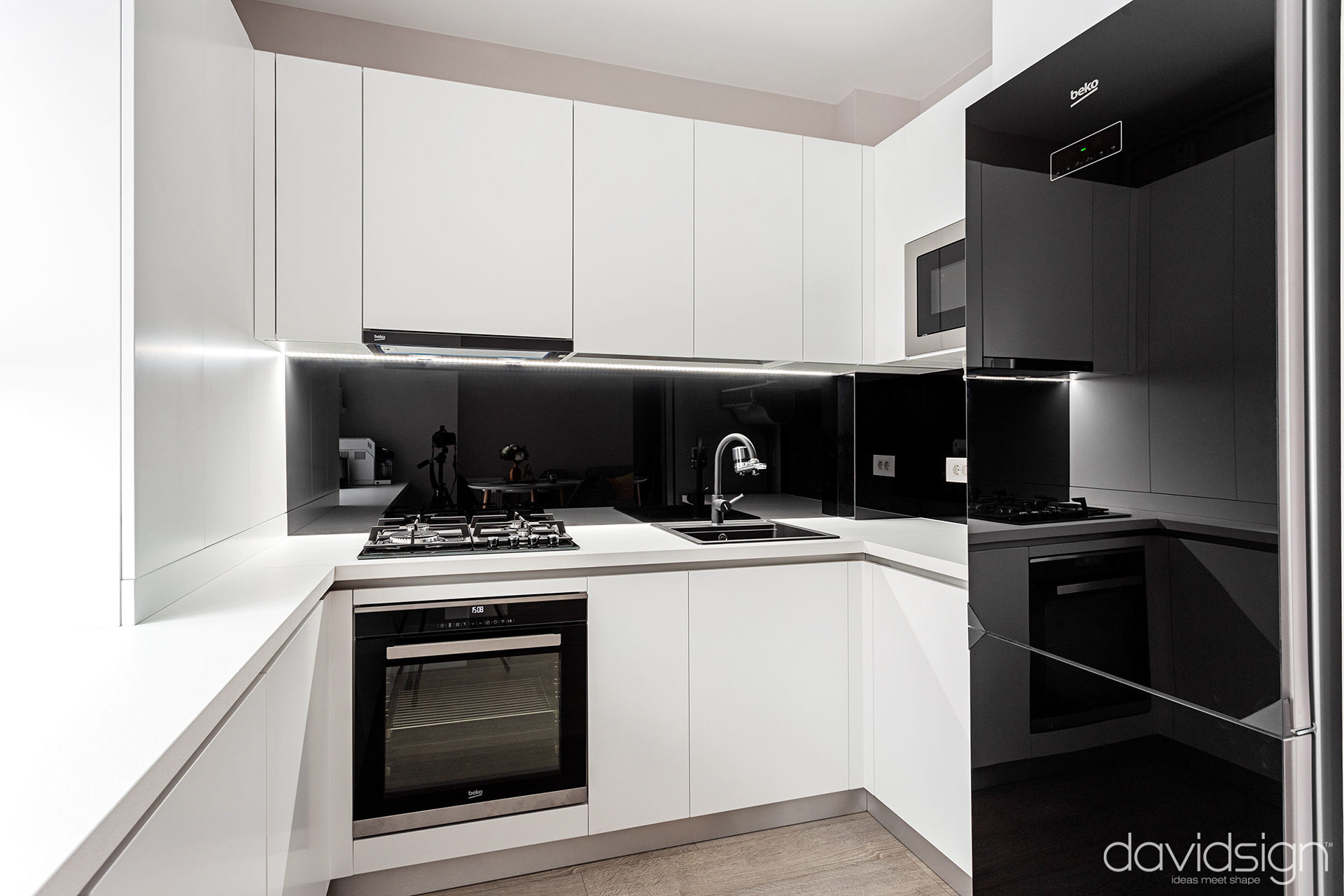 design interior bucatarie