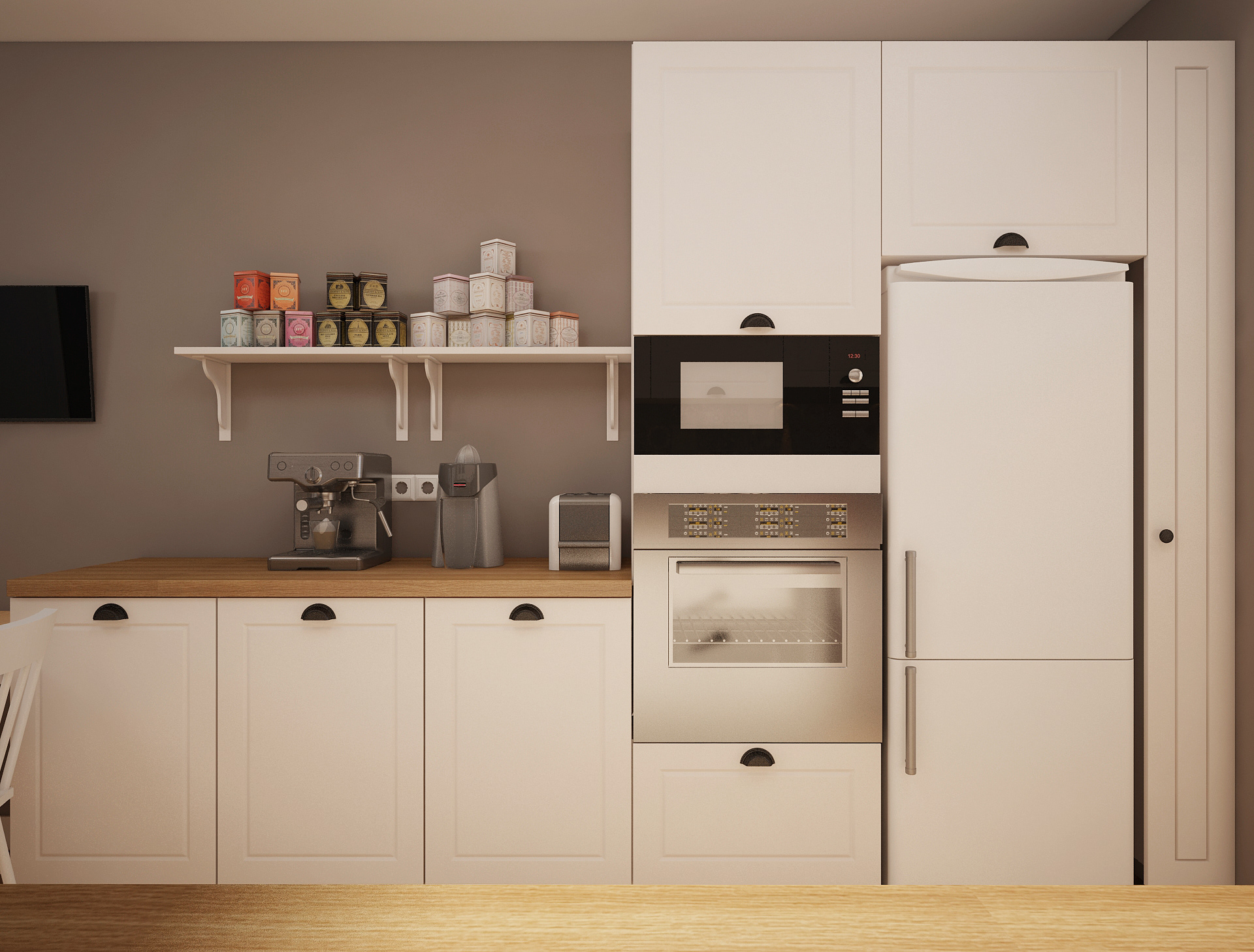design interior bucatarie