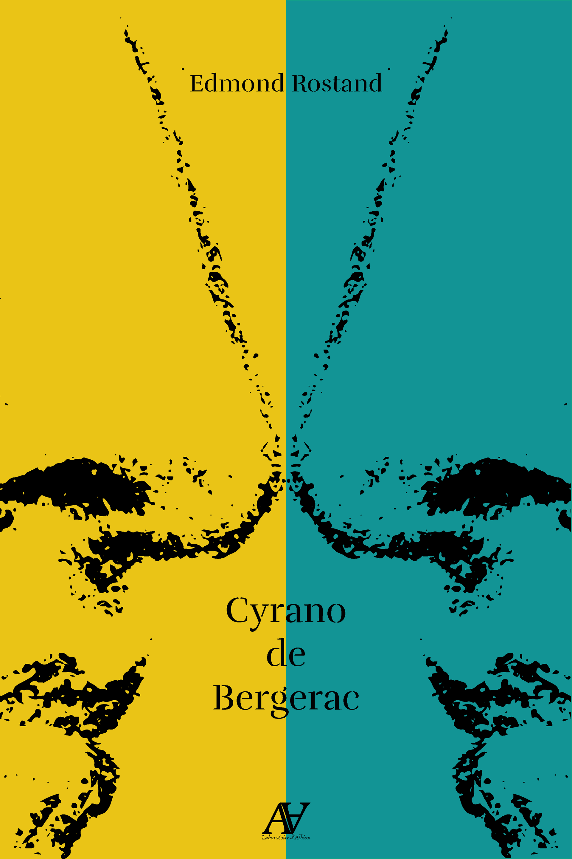 Couverture imaginée de Cyrano de Bergerac d'Edmond Rostand / ©Myriam Thibault