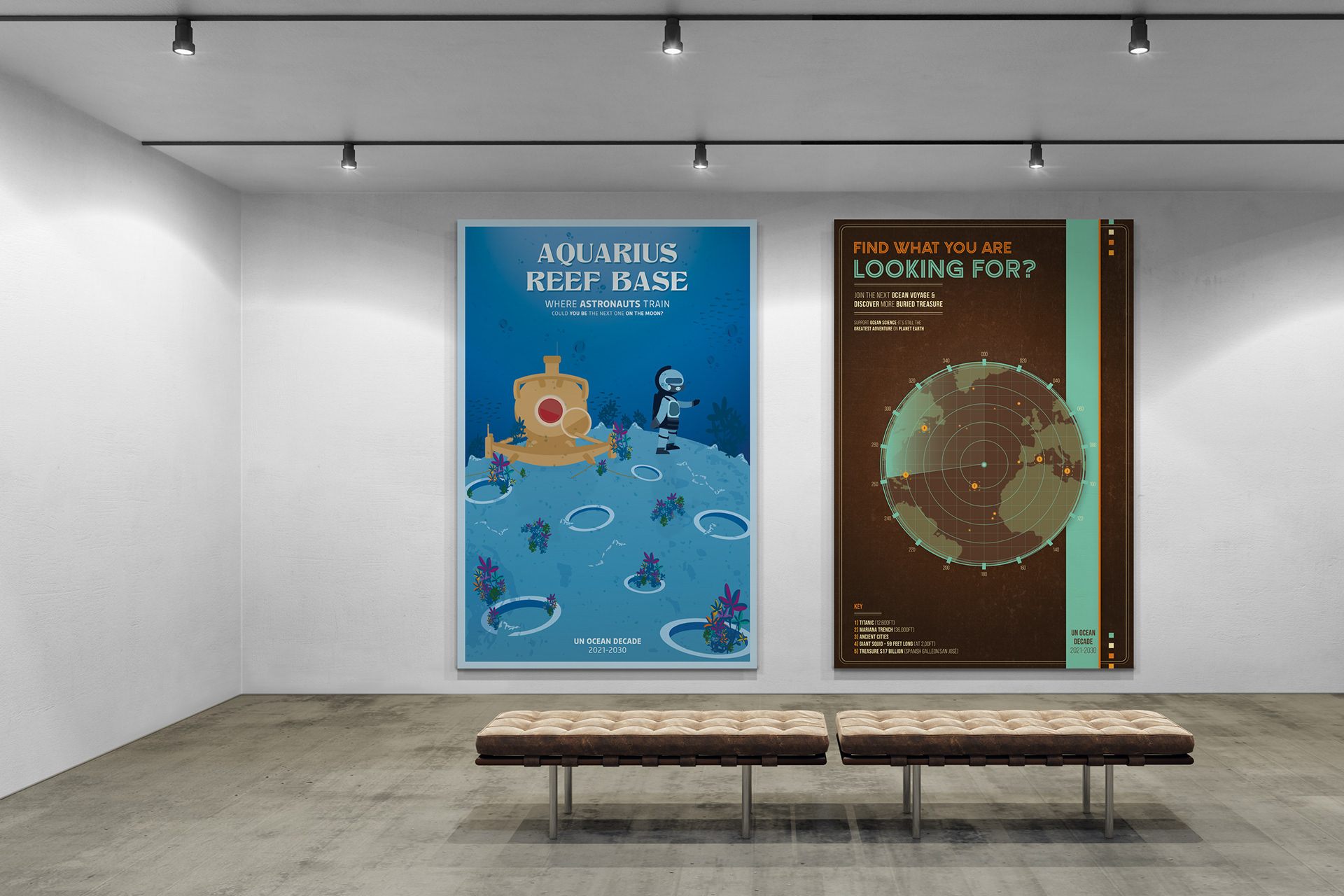 The poster on the left is the one I entered and the poster on the right is the selected entrant to go on display at the UNESCO HQ in Paris.