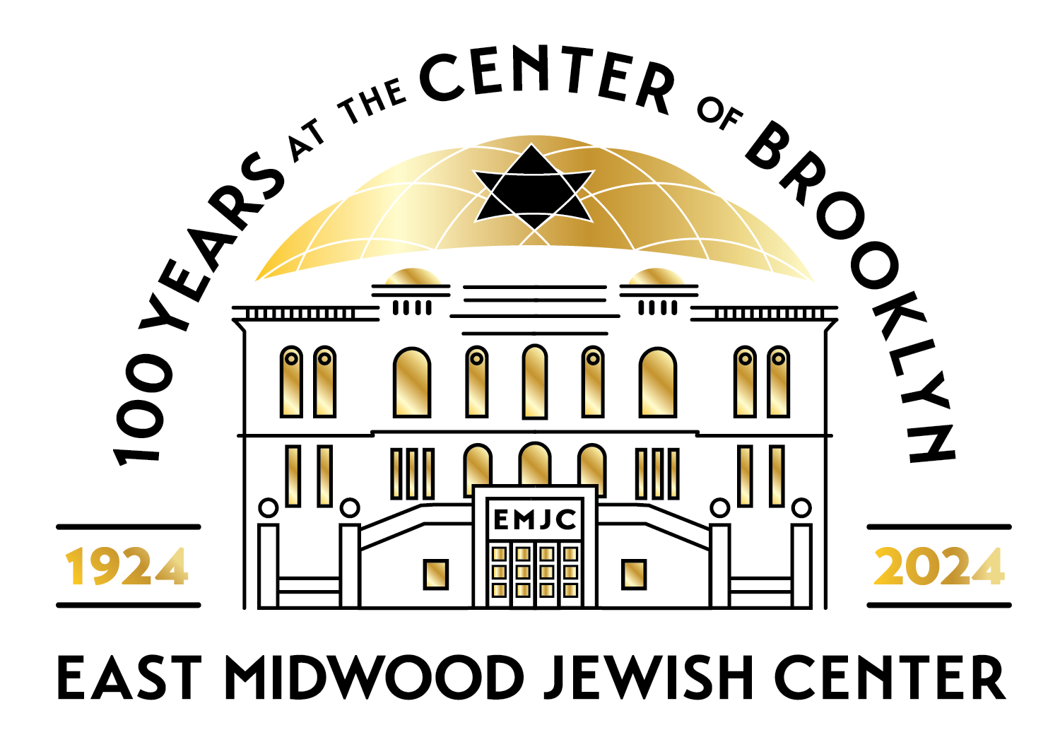 East Midwood Jewish Center | Centennial Logo
