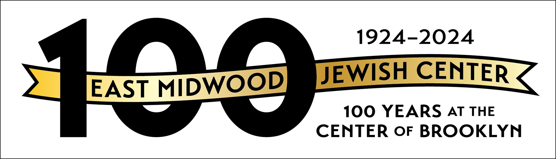 East Midwood Jewish Center | Centennial Header Treatment