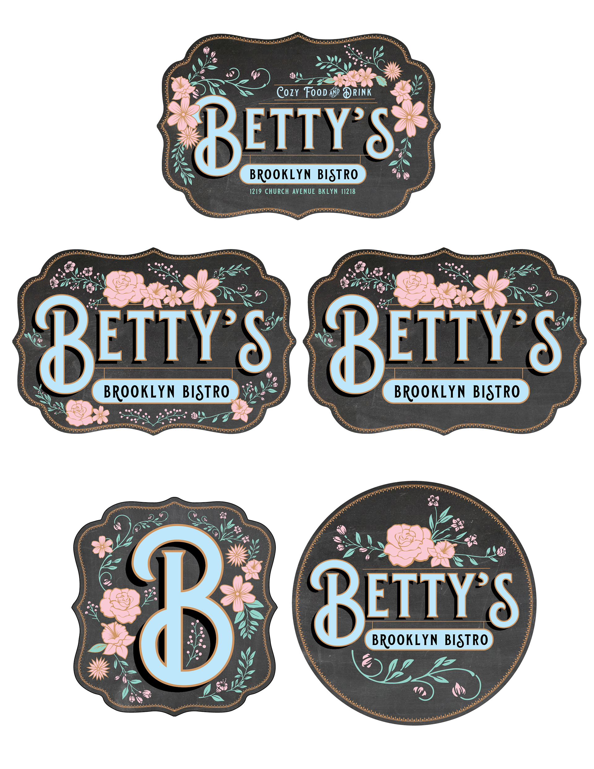 BETTY'S | logo exploration