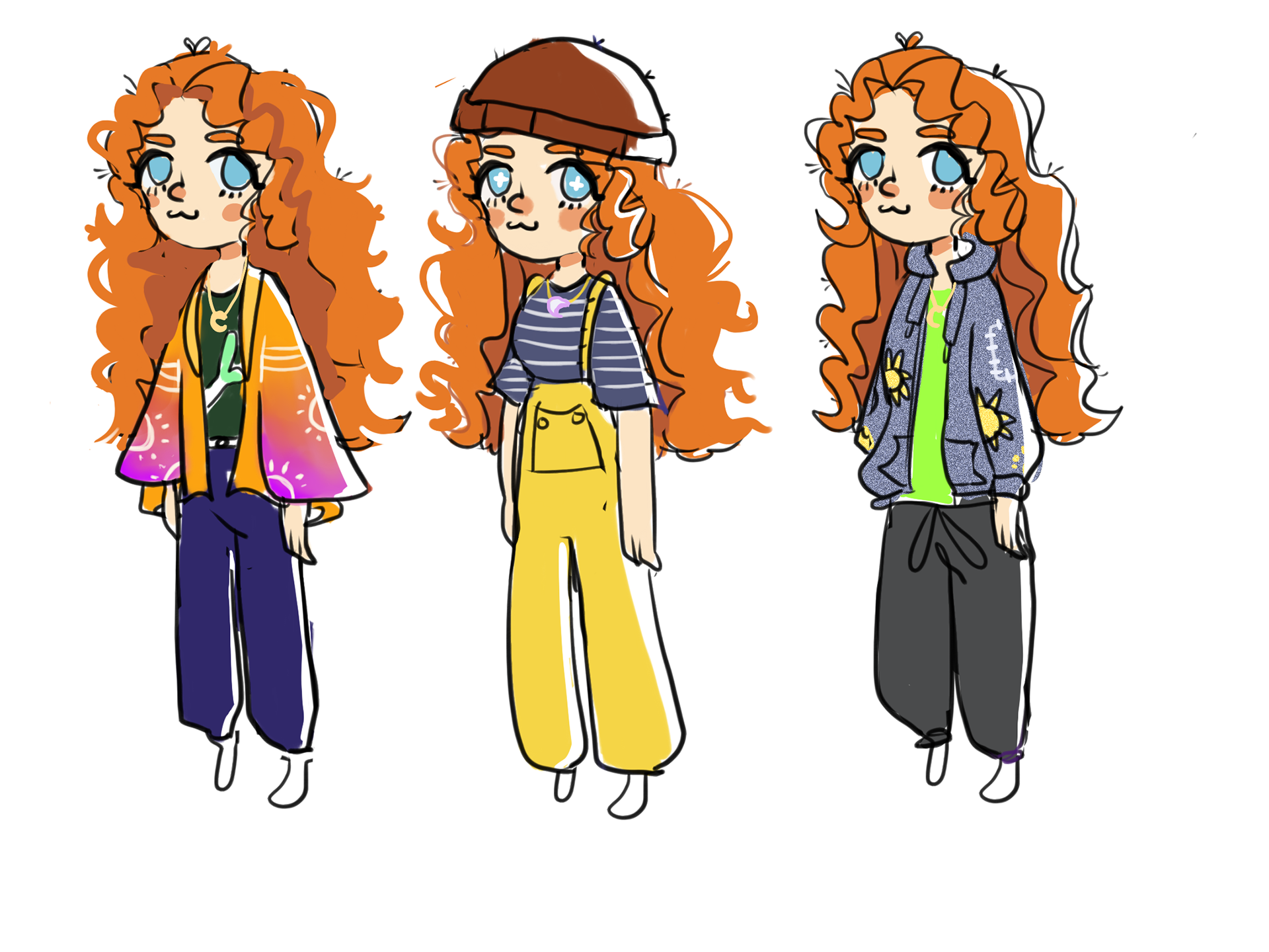 Emerald Outfit concepts